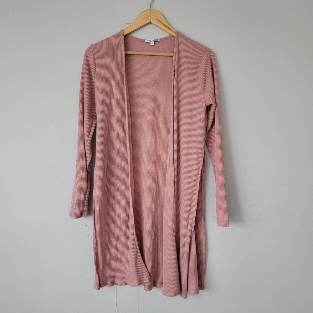 Fashion Nova Pink Cardigan Size M
